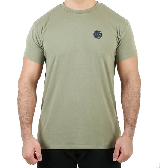 PLATES Signature Fit Tee - Army Green