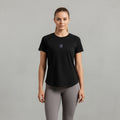 Plates Women’s Raglan Performance Tee - Black