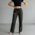 Plates Unisex Oversized Pants - Deep Olive Green