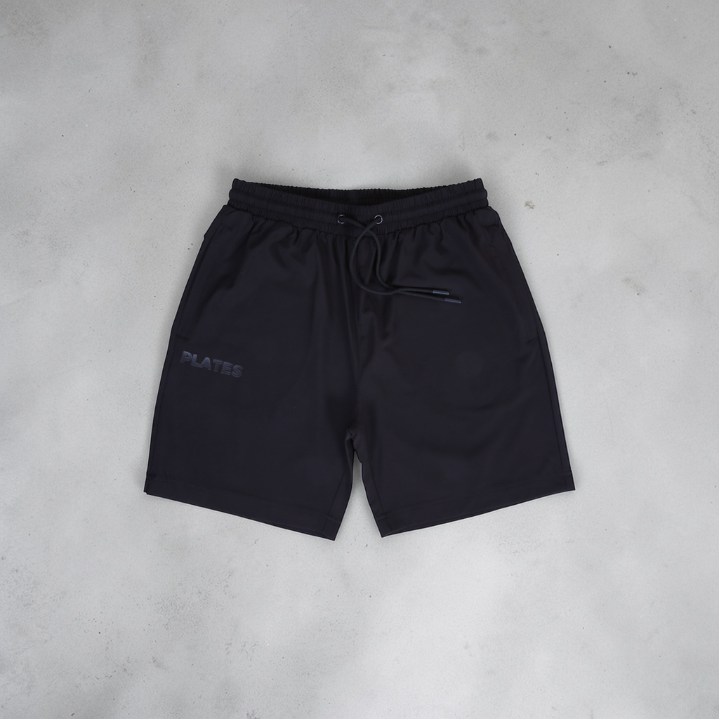 Plates Men’s 7" Performance Woven Shorts - Black