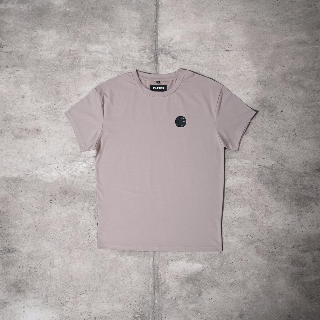 Plates Men's Signature Fit Tee - Dusty Pink