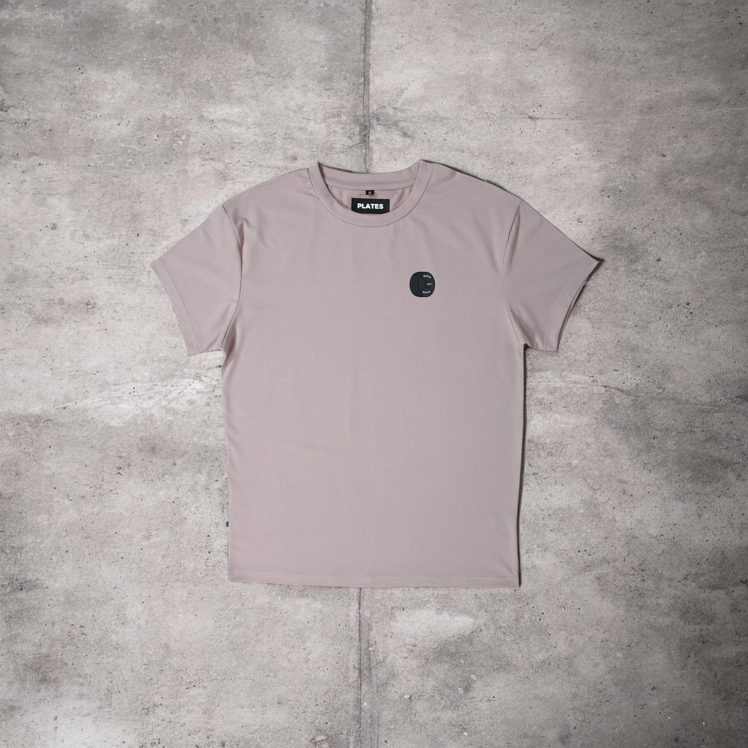 Plates Men's Signature Fit Tee - Dusty Pink