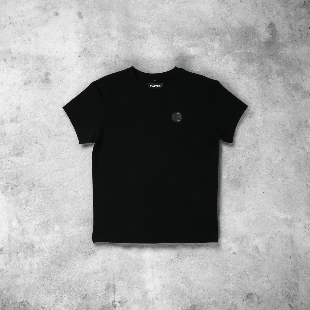 Plates Men's Signature Fit Tee - Black
