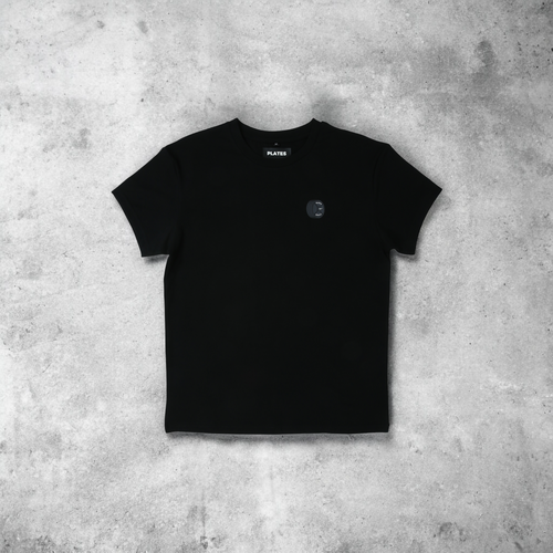 Plates Men's Signature Fit Tee - Black