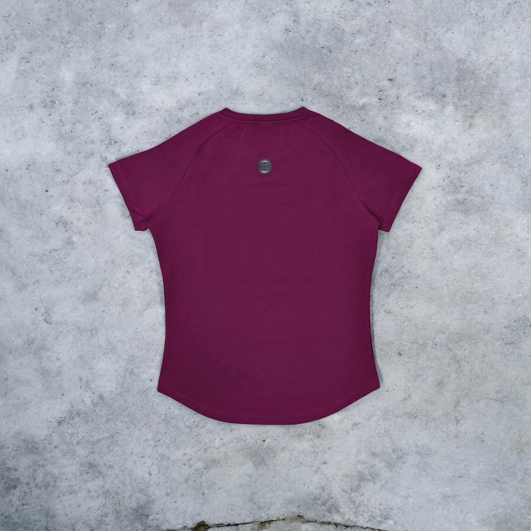 Plates Women’s Raglan Performance Tee - Wine Red