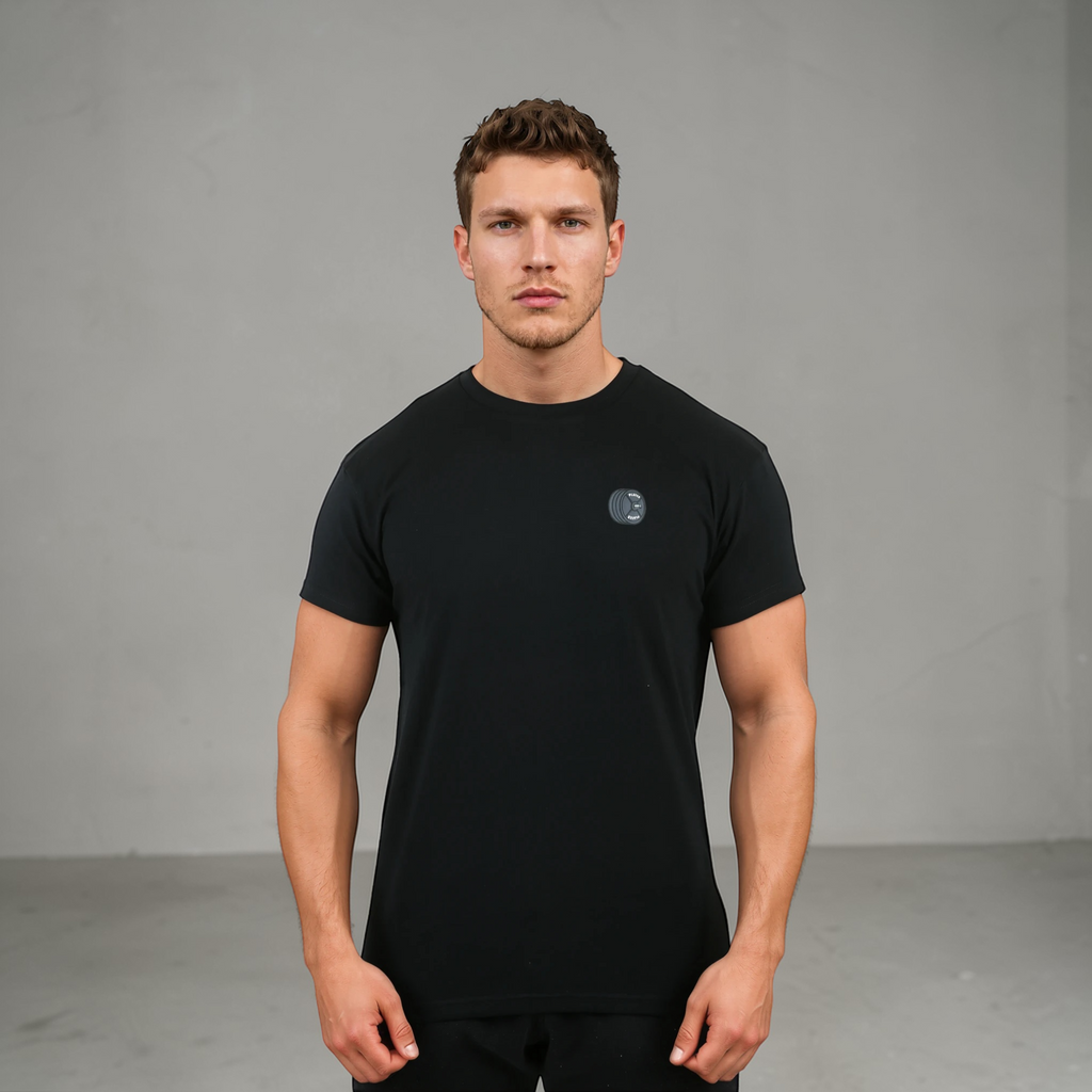 Plates Men's Signature Fit Tee - Black