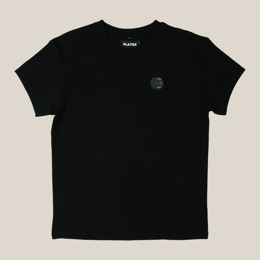 Plates Men's Signature Fit Tee - Black