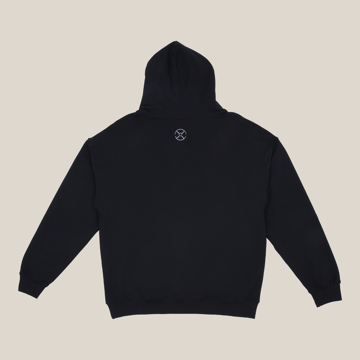 Plates Unisex Lightweight Oversized Hoodie - Black