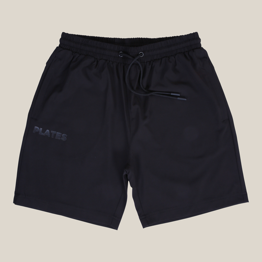 Plates Men’s 7" Performance Woven Shorts - Black
