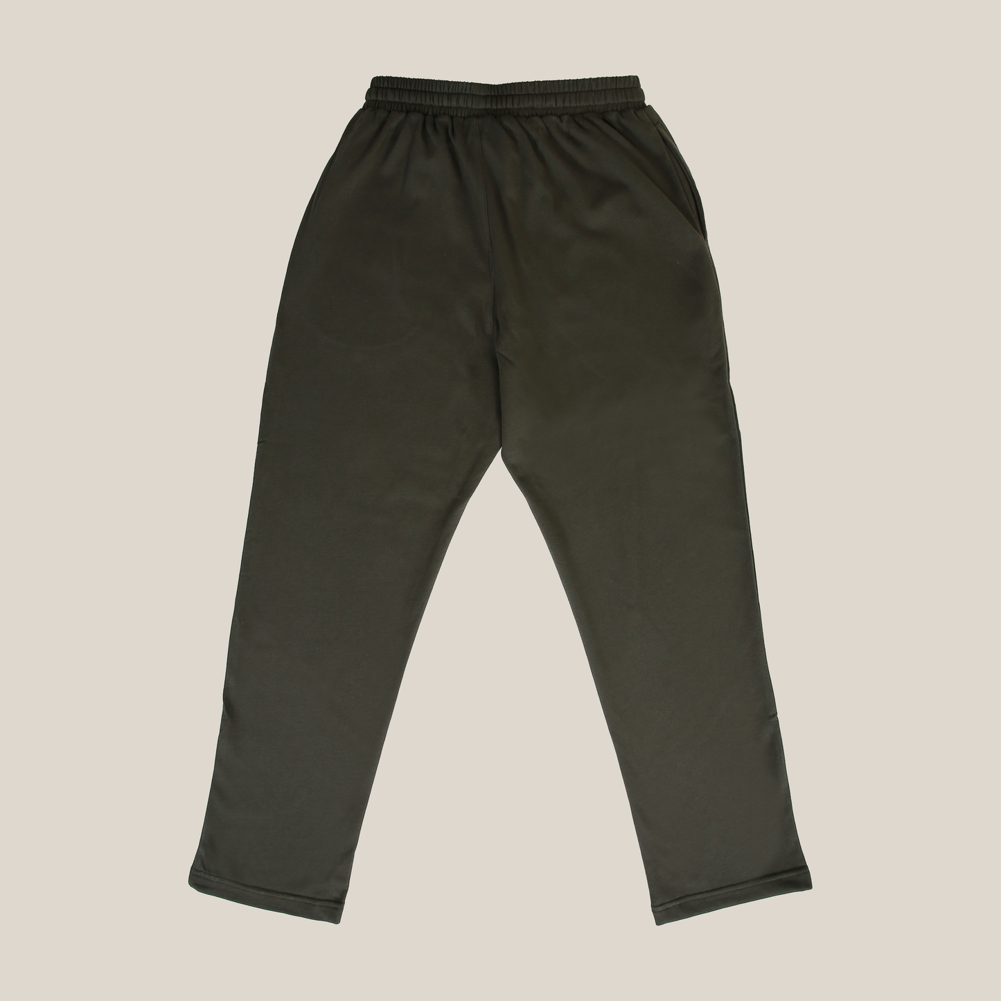 Plates Unisex Oversized Pants - Deep Olive Green