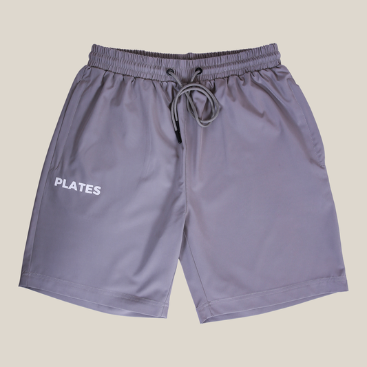 Plates Men’s 7" Performance Woven Shorts - Gray